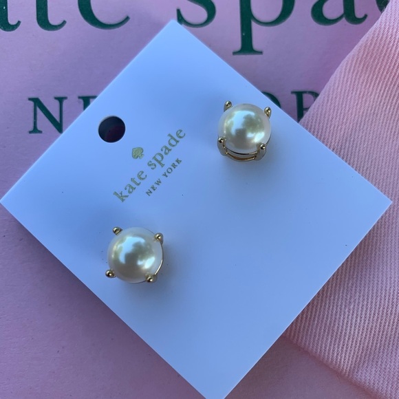 Kate Spade Pearl Cream O0RU1011 Earrings - Picture 2 of 10